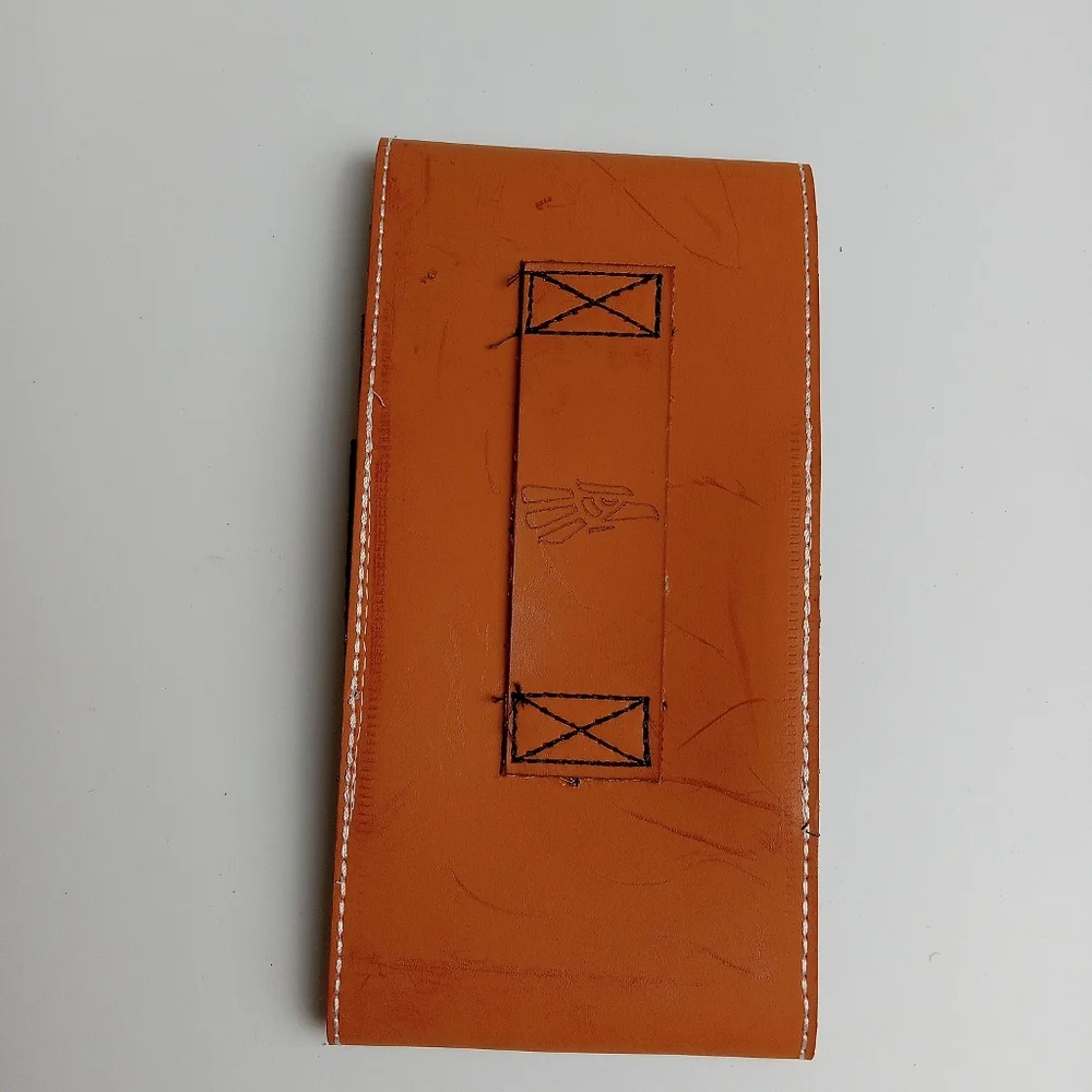 WESTERN LEATHER CELL PHONE CASE, FUNDA VAQUERA DE CUERO‎ COWBOY RODEO PHONE CASE